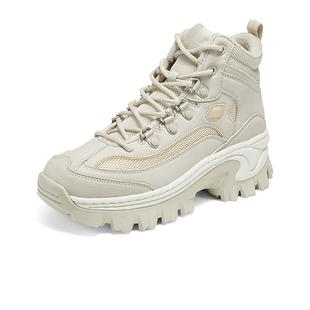 斯凯奇高帮蜜糕鞋|冬女鞋棉鞋加绒保暖休闲运动鞋厚底增高老爹鞋