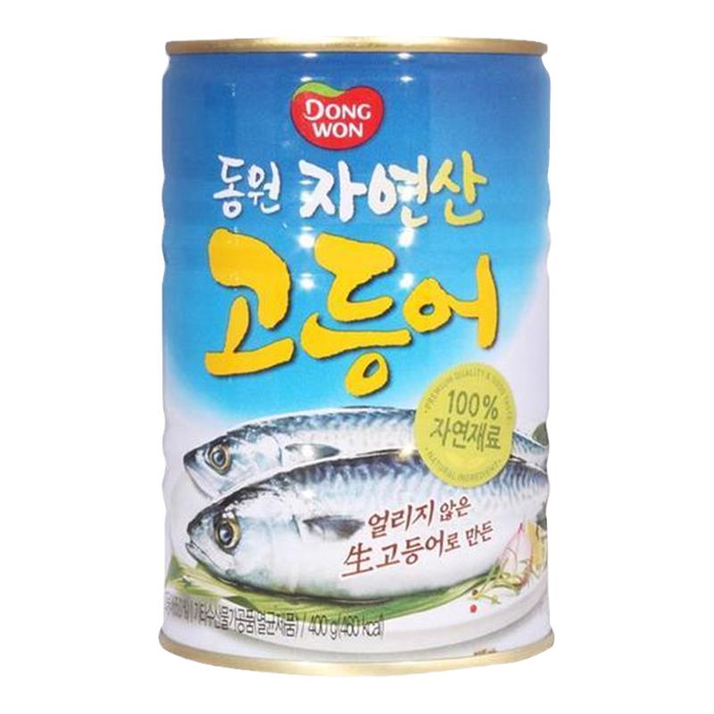 鲐鲅鱼韩国进口dongwon东远罐头