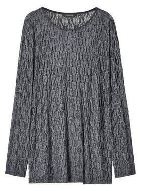 颜域宽松显瘦长袖罩衫
