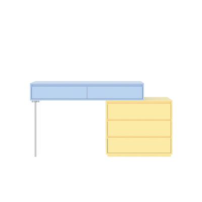 梳妆台卧室现代简约收纳柜一体