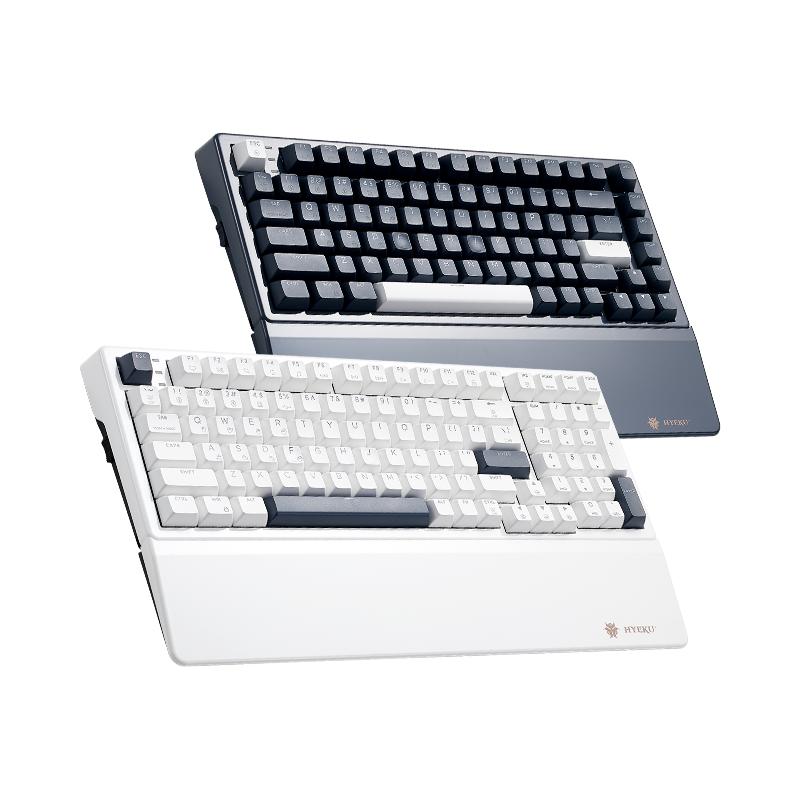 黑峡谷E2/E4Pro无线机械键盘三模热插拔蓝牙GASKET结构RGB99键