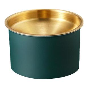 创意防风烟灰缸不锈钢加厚防摔客厅家用大号时尚酒吧网吧烟缸车载