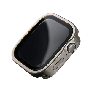 苹果s10手表applewatch铝合s11金属壳膜一体ultra3保护42/46/49mm