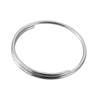 钥匙圈钥匙环扣小饰品圆圈201不锈钢线圈小孔细丝水晶灯饰珠帘环