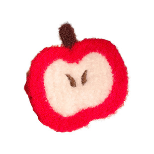 可爱苹果侧边碎发贴刘海贴无痕款洗脸发贴魔术贴碎发整理神器发饰