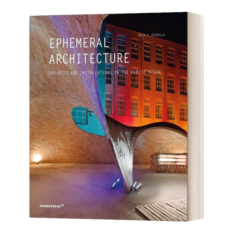 英文原版 Ephemeral Architecture 短暂的建筑 公共空间的项目和装置 英文版 进口英语原版书籍