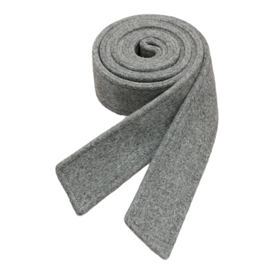 双面羊毛呢子大衣纯羊毛腰带黑色