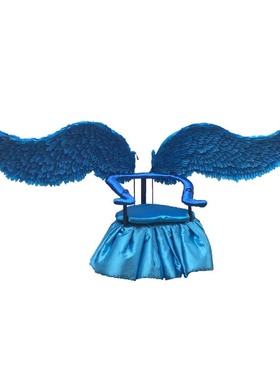 婚庆大型电动翅膀新娘风座椅道具