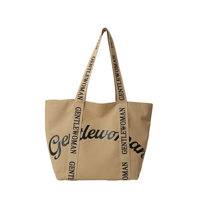 Primesister字母帆布托特包