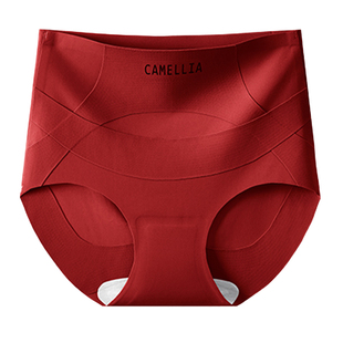 芬腾红色内裤女收小肚子抗菌2026属马本命年结婚高腰收腹塑身提臀