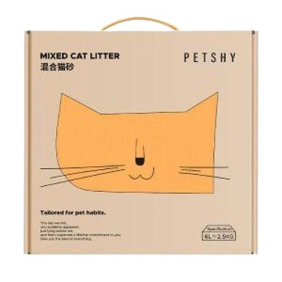 petshy混合猫砂2.5KG除臭无尘