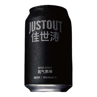 猫员外佳世涛氮气黑啤酒330ml*6