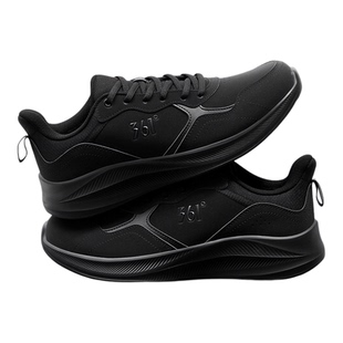 361棉鞋男款2026冬季新款加绒户外黑色保暖青少年皮面低帮跑步鞋