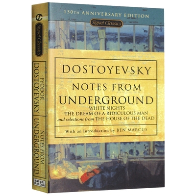 英文原版小说地下室手记