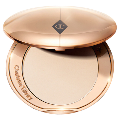 【达人专享】CT粉饼小金盘细腻蜜粉定补柔焦哑光持久蜜粉饼