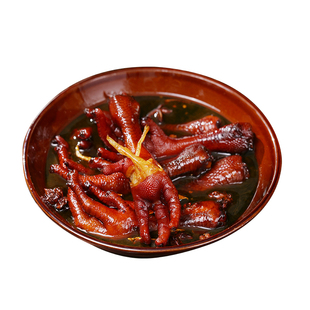 乡巴佬官方旗舰店卤味鸡爪肉类解馋小零食