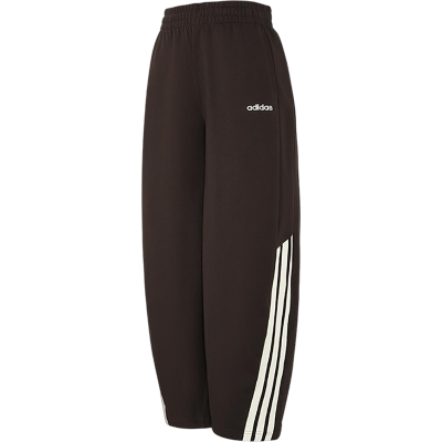 Adidas/阿迪达斯正品W 3S FT JGR PTS女士休闲阔腿针织长裤KC0290