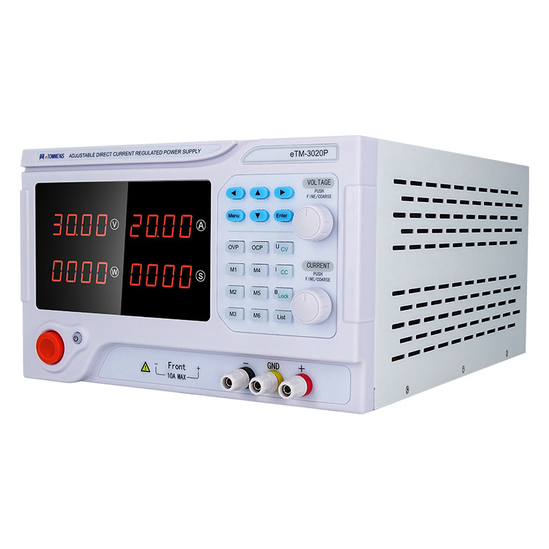 可调直流稳压电源大功率恒压流30V20A实验电镀老化程控可编程电源