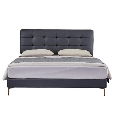 梦神真皮现代简约双人床