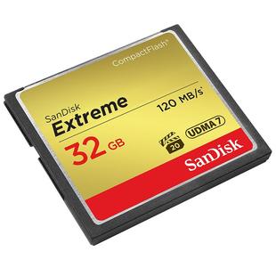 闪迪至尊极速CF存储卡32G单反相机高速内存卡CF储存卡