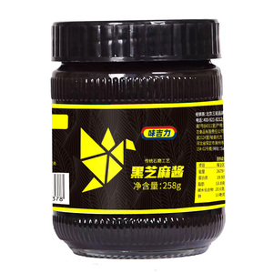 味吉力黑芝麻酱258g吐司酱
