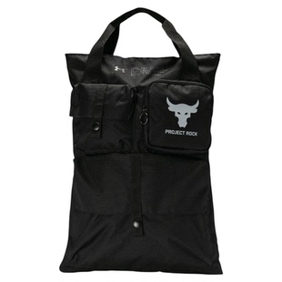 安德玛官方UA Project Rock强森男女情侣训练运动抽绳背包1381925