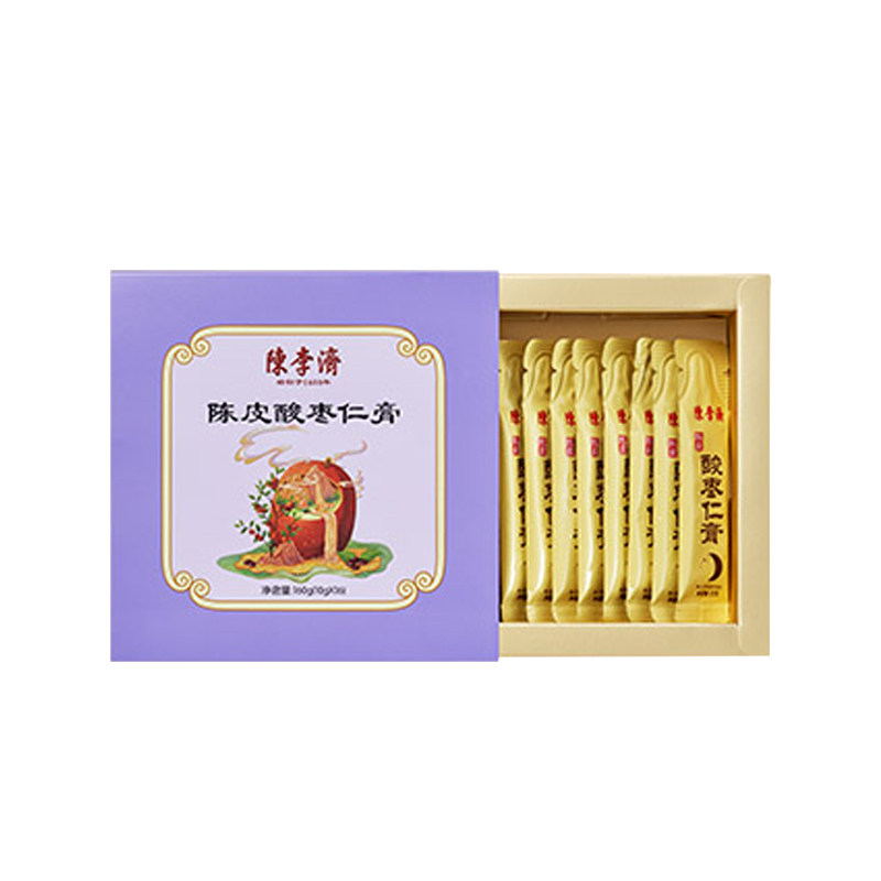 陈李济酸枣仁膏160g茯苓百合助眠