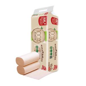 洁柔锦鲤卷纸有芯10卷厕所卷筒纸手纸纸巾厕纸家用实惠装卫生纸J