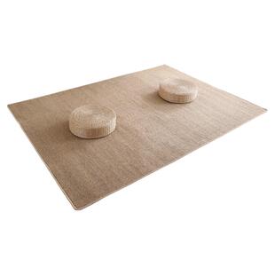 仿剑麻棉麻地毯客厅茶几卧室全铺飘窗猫抓黄麻亚麻日式榻榻米地垫