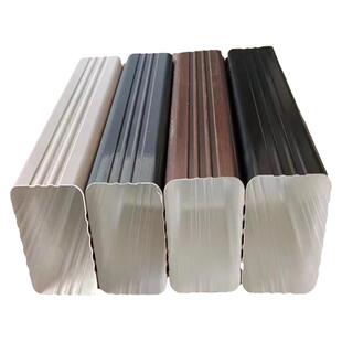 农村别墅铝合金落水管排水管接水管自建房正方形雨水管雨落管