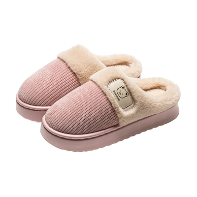 可爱卡通棉拖鞋女款冬季2025新款