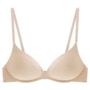 一片式薄款无痕内衣女无钢圈小胸不空杯性感聚拢文胸舒适透气胸罩