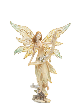 梅杜莎花仙子美女天使树脂摆件