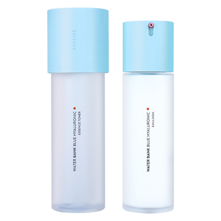 韩国兰芝水乳套装新水酷小蓝盾爽肤水乳液补水护肤品正品专柜