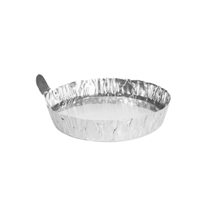 铝箔称量盘带把铝制称量皿称量船实验室一次性粉末液体大中小号