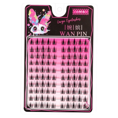 婉嫔懒人假睫毛可爱漫画风小野兔卷翘睫毛贴假睫毛自然修颜眼睫毛