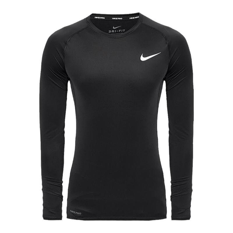 耐克nike新款时尚长袖训练紧身衣