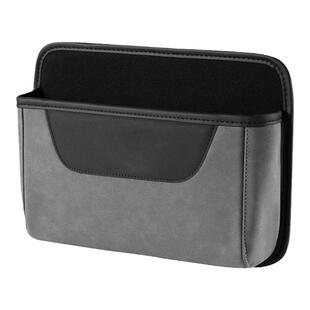 汽车椅背收纳盒挂袋多功能翻毛皮储物箱收纳袋车载座椅后背置物盒