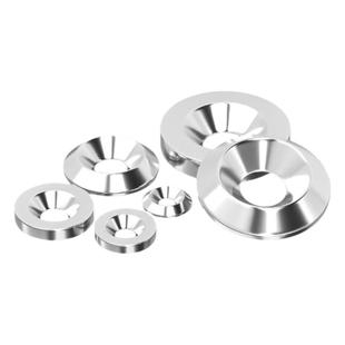 304不锈钢鱼眼垫片凹凸实心装饰垫圈沉头自攻螺丝钉碗型MM3M4M5M6