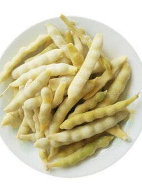 黄金钩架豆种子黄金勾地豆无筋无柴黄色油豆角籽早熟高产蔬菜种子