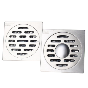 不锈钢防臭地漏防反味防臭防虫卫生间淋浴房洗衣机大排量地漏通用