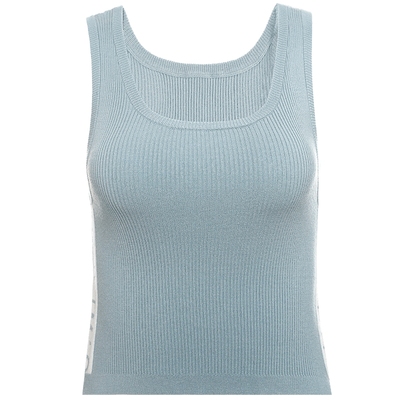 imis背心爱美丽外穿圆领短背心