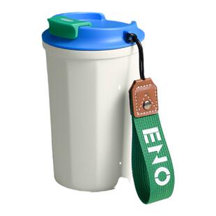 ENO保温杯咖啡杯焖茶杯奶茶杯随手杯水杯316不锈钢泡茶杯子刻印字