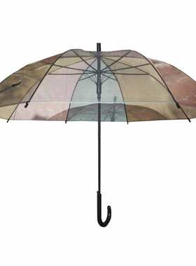 ins日系清新女款网红透明雨伞