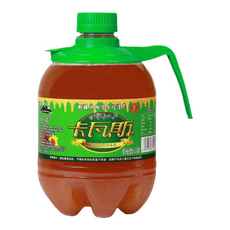 格瓦斯饮料新疆卡瓦斯全麦蜂蜜鲜酿大瓶俄罗斯风味非啤酒特产精酿