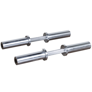 轻商50CM奥杆哑铃杆练臂肌组装杠铃片杆可配大孔片奥片配套使用杆