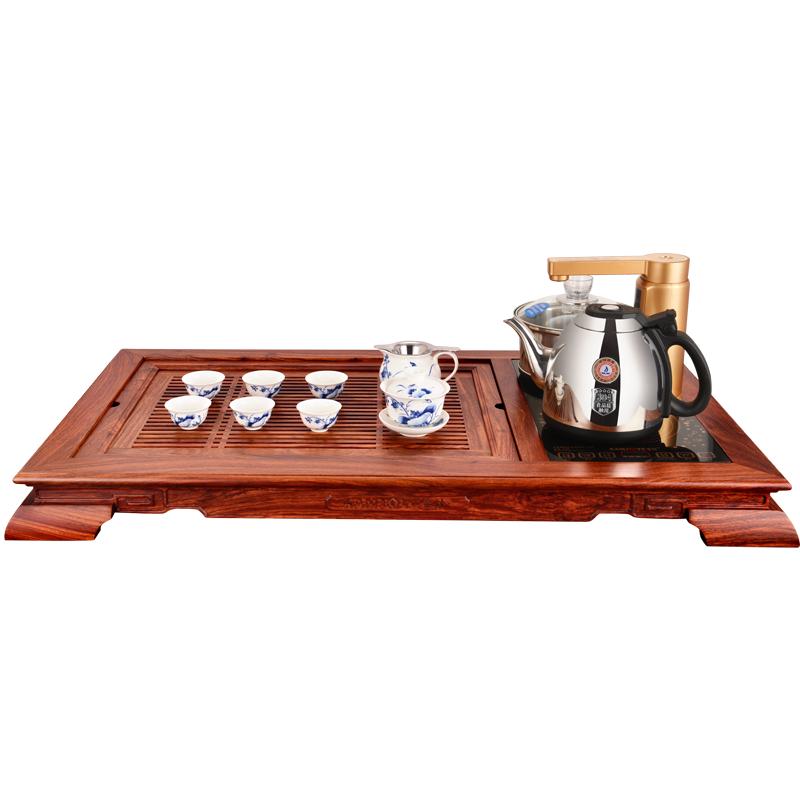金灶R-580智能金花梨木茶盘