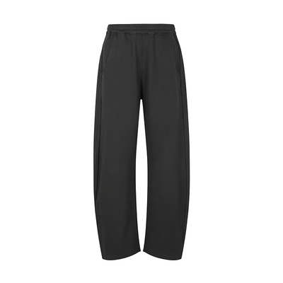 宽松显瘦百搭窄版弯刀裤卫裤女款