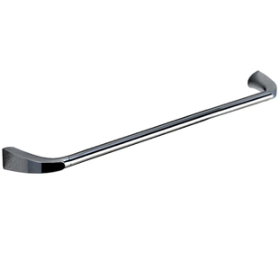 全铜浴室毛巾架 卫生间304不锈钢浴巾置物架 高端极简单杆毛巾杆