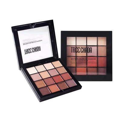 TREECHADA眼影盘16色韩国泰国少女系网红抖音哑光裸妆初学者全套